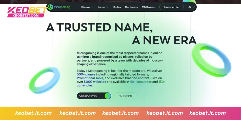 Microgaming แบรนด์คาสิโนออนไลน์ระดับโลกที่น่าเชื่อถือ