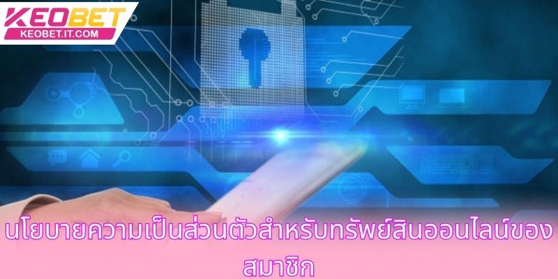 นโยบายความเป็นส่วนตัวสำหรับทรัพย์สินออนไลน์ของสมาชิก