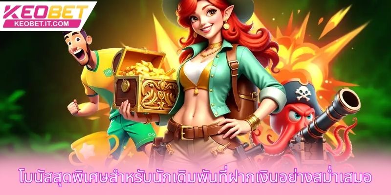 โบนัสสุดพิเศษสำหรับนักเดิมพันที่ฝากเงินอย่างสม่ำเสมอ